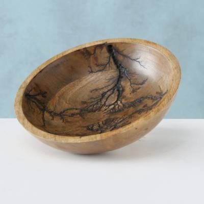 Boltze Dřevěná mísa Percha 25 × v 7 cm 1500 ml