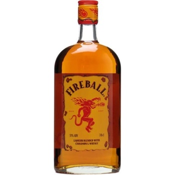 Fireball Cinnamon 33% 0,5 l (holá láhev)