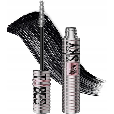 Maskara Maybelline silikónová kefka čierna predlžujúca 7,20 ml