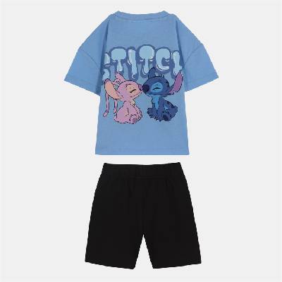 Детски комплект Character Disney Tee and Short Set Infant - Stitch