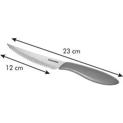 Tescoma Комплект ножове за стек Tescoma Presto 12cm, 6 броя, червен (1001830)