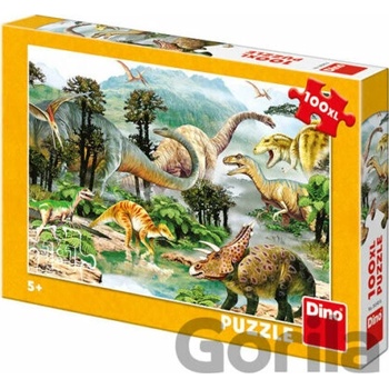 Dino Život dinosaurů XL 100 dielov