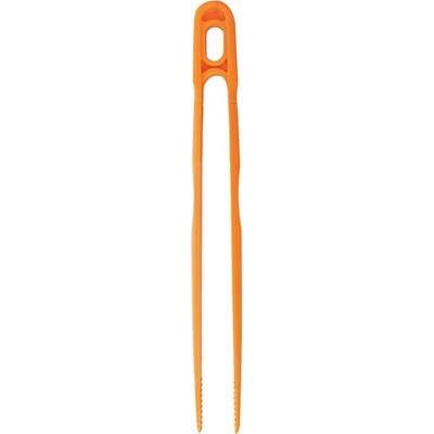 Pinzeta-obracečka silikon 30 cm oranžová