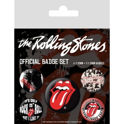 Odznaky set Rolling Stones - Classic