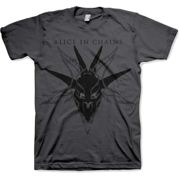 Alice In Chains Black Skull Charcoal Grey M Риза (AICTS01MC02)