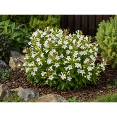 Vajgela kvetnatá (Weigela florida) ‘PICOBELLA BIANCO’- výška 25-35 cm, kont. C3L