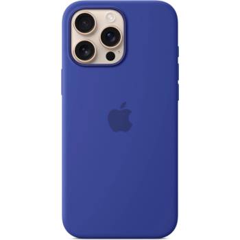 Apple Оригинален силиконов калъф IPHONE 16 Pro Blue MagSafe