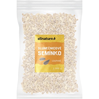 Allnature Slunečnicové semínko lúpané 1 kg