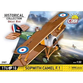 Cobi 2987 Great War Dvojplošné stíhacie lietadlo SOPWITH CAMEL F.1