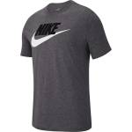 Nike Мъжка тениска Nike Icon Futura T-Shirt Mens - Grey/Black