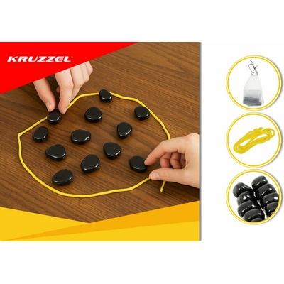 Magnetické kameny 40 ks Dovednostní a logická hra plná napětí