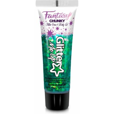Glitrové gély Fantasy Iridescent Chunky Glitter Gels Paint Glow 12 ml