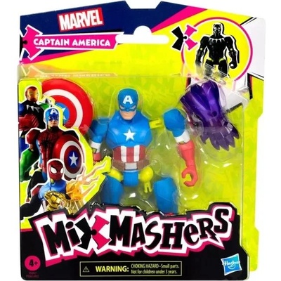 Hasbro Отмъстителите: Действие фигура Mixmashers - Капитан Америка (43521)