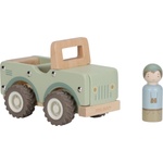 Little Dutch Дървена играчка Little Dutch - Safari Friends, Safari кола с рейнджър (LD7484)