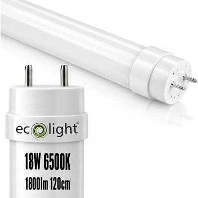 LED trubice T8 18W 120cm 1800Lm CCD Ekolight studená bílá EC79539