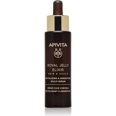 APIVITA Royal Jelly Elixir Revitalizing & Densifying Scalp Serum ревитализиращ серум за скалпа 50ml