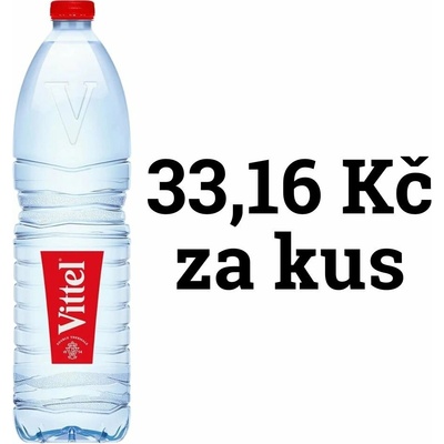 Vittel minerální voda neperlivá pet 6 x 1,5 l