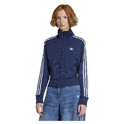 Блуза Adidas Originals Firebird Adicolor Knit full zip sweatshirt - Blue (Night Indigo / White)