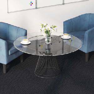 vidaXL Килимна плочка Тъмносиво 50 x 50 cm 4 бр. ПП и Битум (42032450)