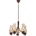 Brilagi - LED Пендел COTTAGE 5xE14/40W/230V дъб/кафяв (BG1522A)