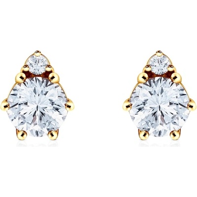 SAVICKI Обеци savicki: злато, бял сапфир, диаманти