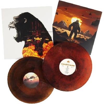 Harry Jackman - Kong Skull Island (Original Motion Picture Soundtrack) (Orange With Black Swirl Lava Coloured) (2 LP) (728028456028)