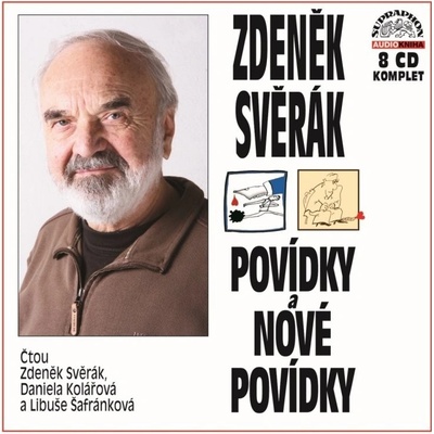 Povídky a Nové povídky Komplet 8 - Čtou Zdeněk Svěrák, Daniela Kolářová a Libuše Šafránková - Zdeněk Svěrák
