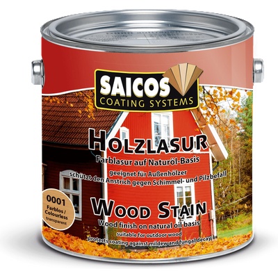 Saicos Wood Stain - Екстериорно защитно покритие (4762)