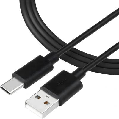 Tactical синхронизиращ и заряден кабел USB - A / USB - C - Черен KP8483