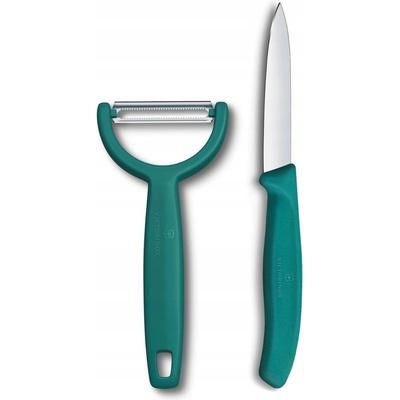 Victorinox Swiss Classic sada nože a Y škrabky Kale Green 6.7114.22C1