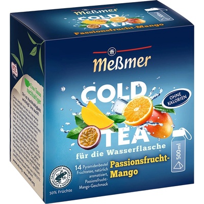 Meßmer Cold Tea ovocný sladký mučenka mango 14 čajových sáčků 38 g