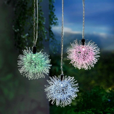 Weltbild Solární závěsná dekorace Fiore 3 ks