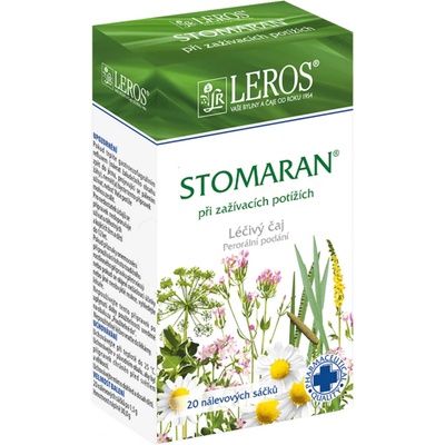 Leros STOMARAN na zažívacie ťažkosti 20 x 1,5 g