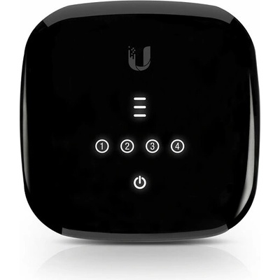 Ubiquiti UFiber WIFI Klientská jednotka, Wi-Fi, 802.11n, 4x Gbit RJ-45, GPON (SC/APC), černá UF-WIFI