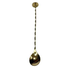Barshaker Бар лъжичка - Дълга - 28cm - Gold