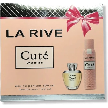 La Rive подаръчен комплект за жени, EDП 100мл + дезодорант 150мл, Cute