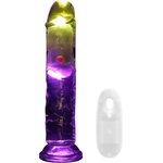 RealRock - вибратор с led светлина - 15 см