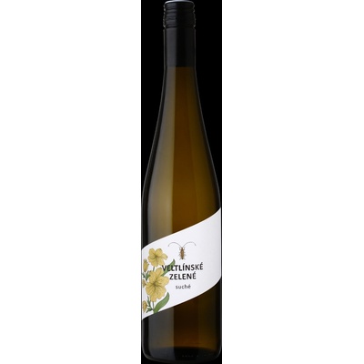 Tesařík Veltlinské zelené Moravské zemské suché bílé 12,5% 0,75 l (holá láhev)