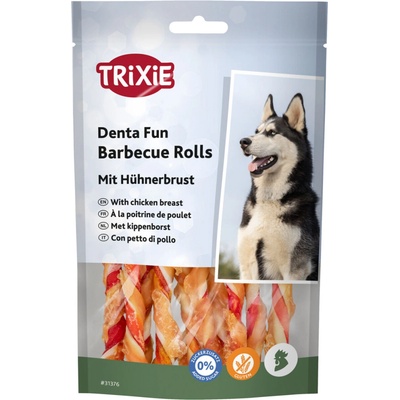 Trixie DentaFun grilované žvýkací tyčinky s kuřecím 12 cm 10 ks/80 g