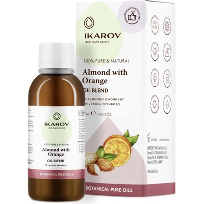 Ikarov mandlový olej s pomerančovým esenciálním olejem 55ml
