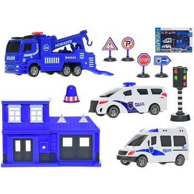 MikroTrading Policejní stanice s auty
