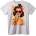 NOONEBRAND Тениска с ретро pin-up сладолед - S, Black