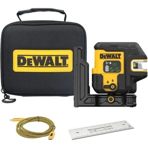 DEWALT USB кръстосан и петточков лазерен зелен DCLE14251GB (DCLE14251GB)