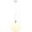 GLOBO 15548H1W - Пендел MAXY 1xE27/60W/230V Ø 29 см бял (GL7968)