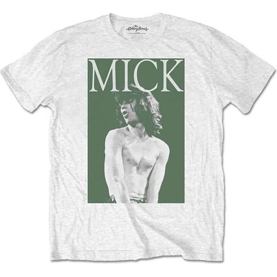 The Rolling Stones Mick Photo Version 2 White L Риза (<![CDATA[RSTS121MW03]]>)