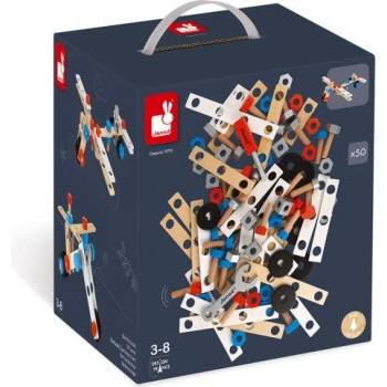 Janod BricoKids dětské nářadí a šrouby 50 ks