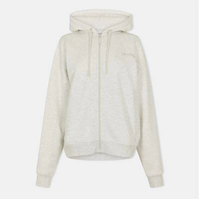 USA Pro Дамски суичър USA Pro Oversized Hoodie Womens - Ice Grey Marl