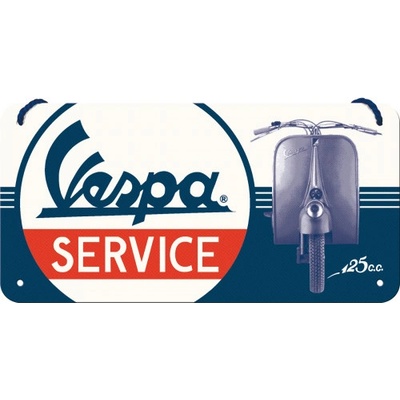Nostalgic Art Plechová ceduľa Vespa Service