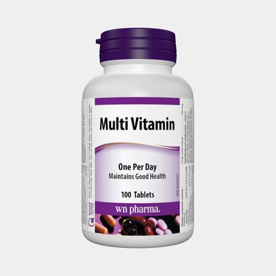 Webber Naturals Multivitamín s minerálmi 100 tabliet