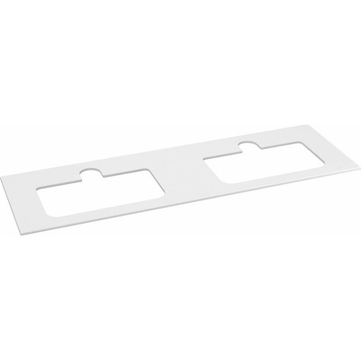 Sapho Brahea doska Rockstone 161 x 51,5 cm biela matná BL161-0101-80
